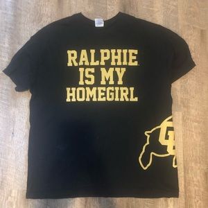 CU boulder Mascot shirt